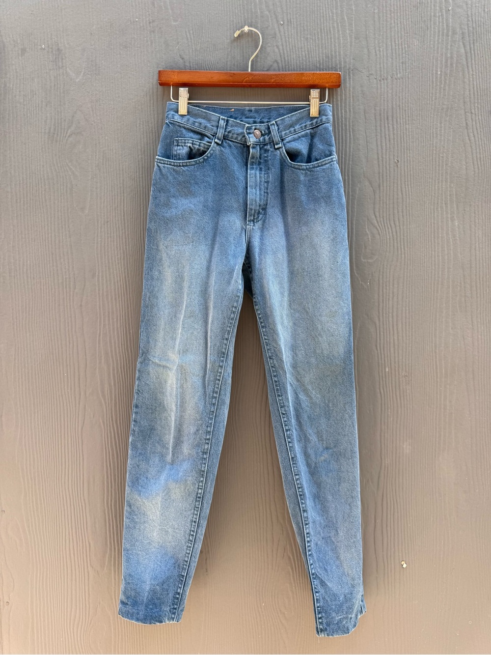 Lee Vintage 90s Mom Blue Jeans High Waisted Straight Leg Blue Size 5